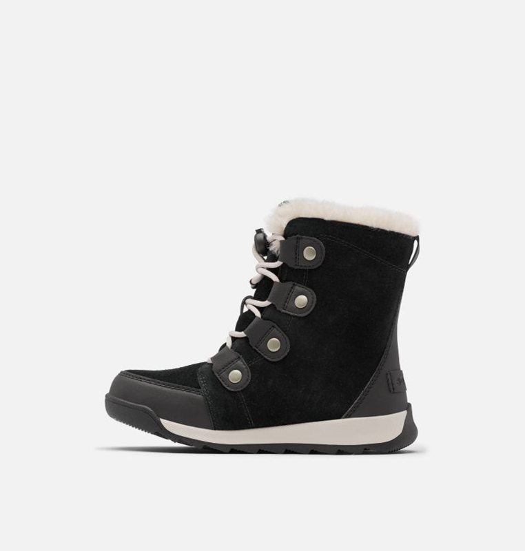 Botas Nieve Sorel Niños - Childrens Whitney™ Ii Suede Negras - 49753-AMLX